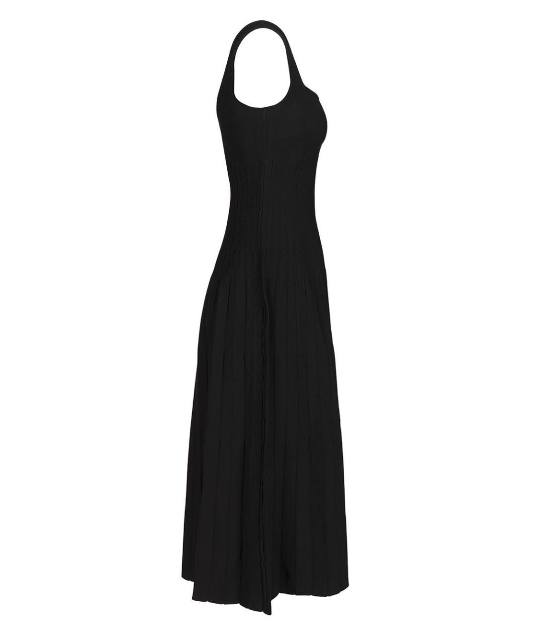 STAUD Черное вискозное платье, фото 3