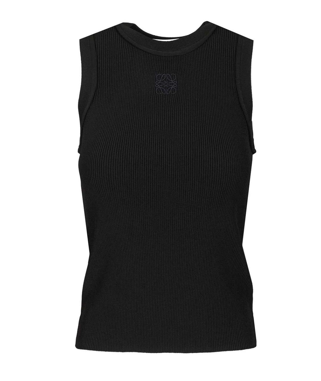 LOEWE Черная полиэстеровая майка, фото 1