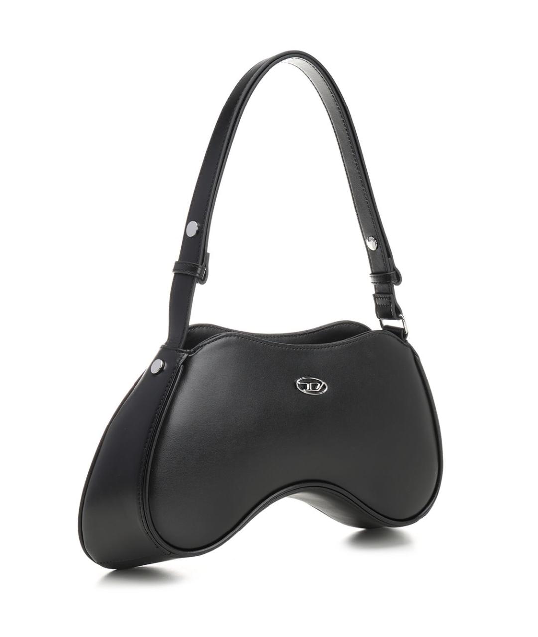 DIESEL Черная сумка через плечо, фото 2