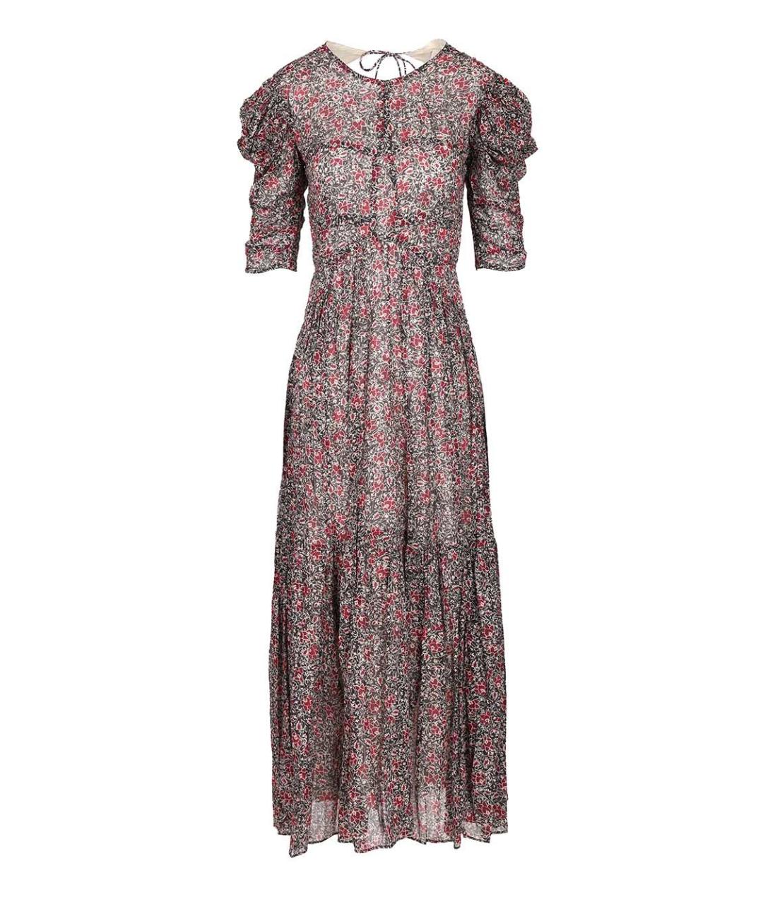 ISABEL MARANT ETOILE Мульти хлопковое повседневное платье, фото 1