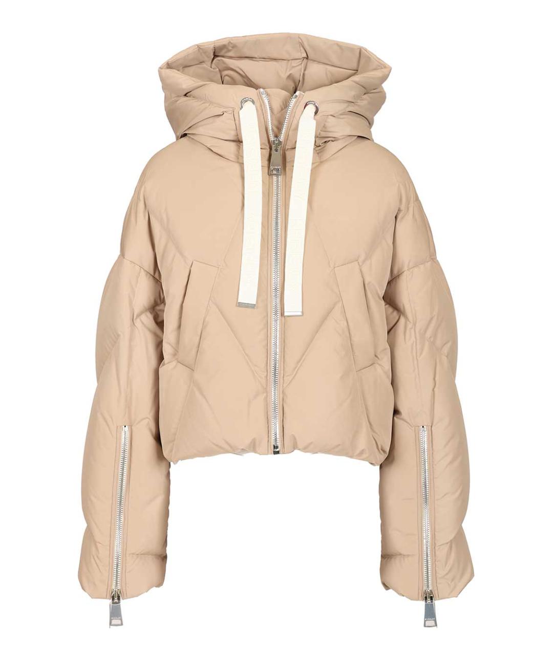 KHRISJOY Бежевый полиэстеровый пуховик, фото 1