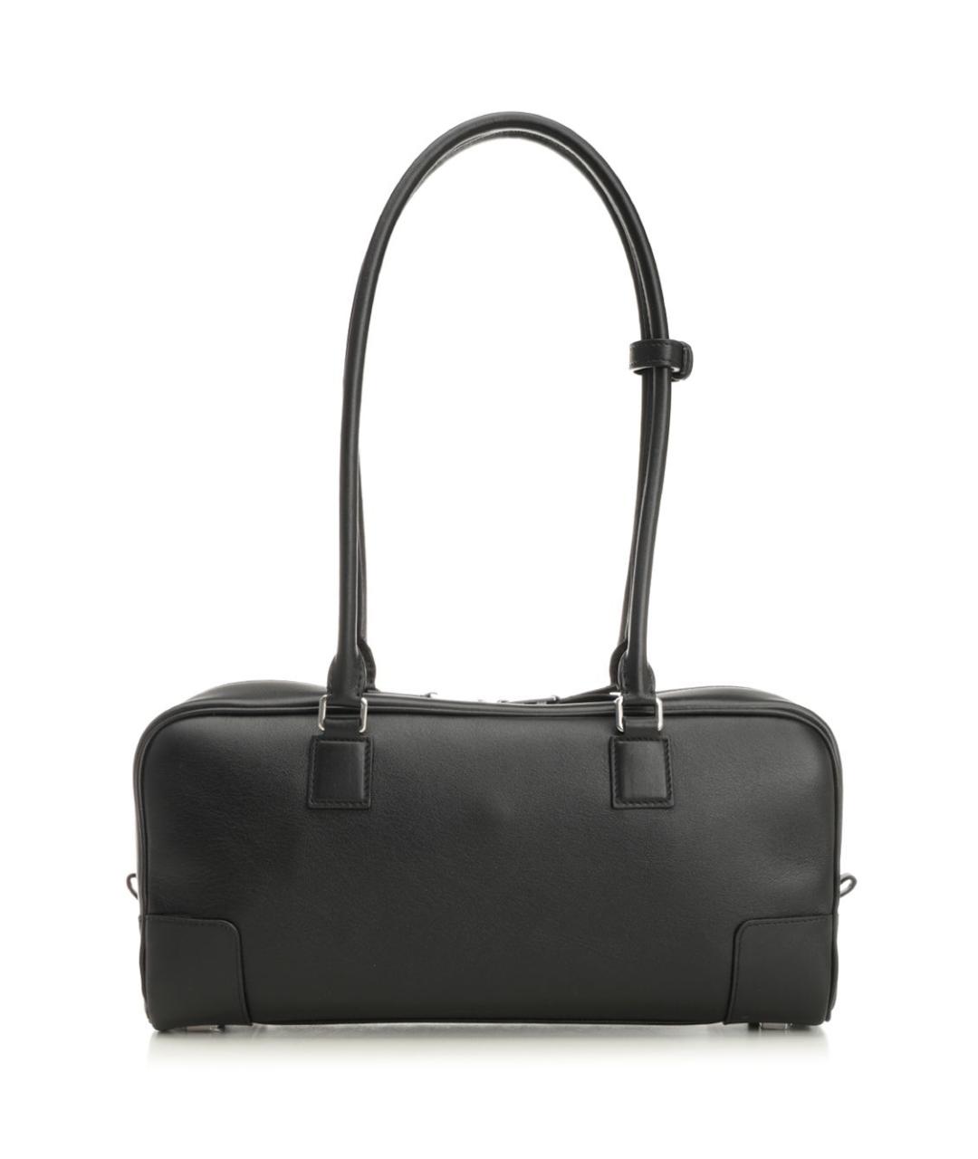 LOEWE Черная кожаная сумка через плечо, фото 3