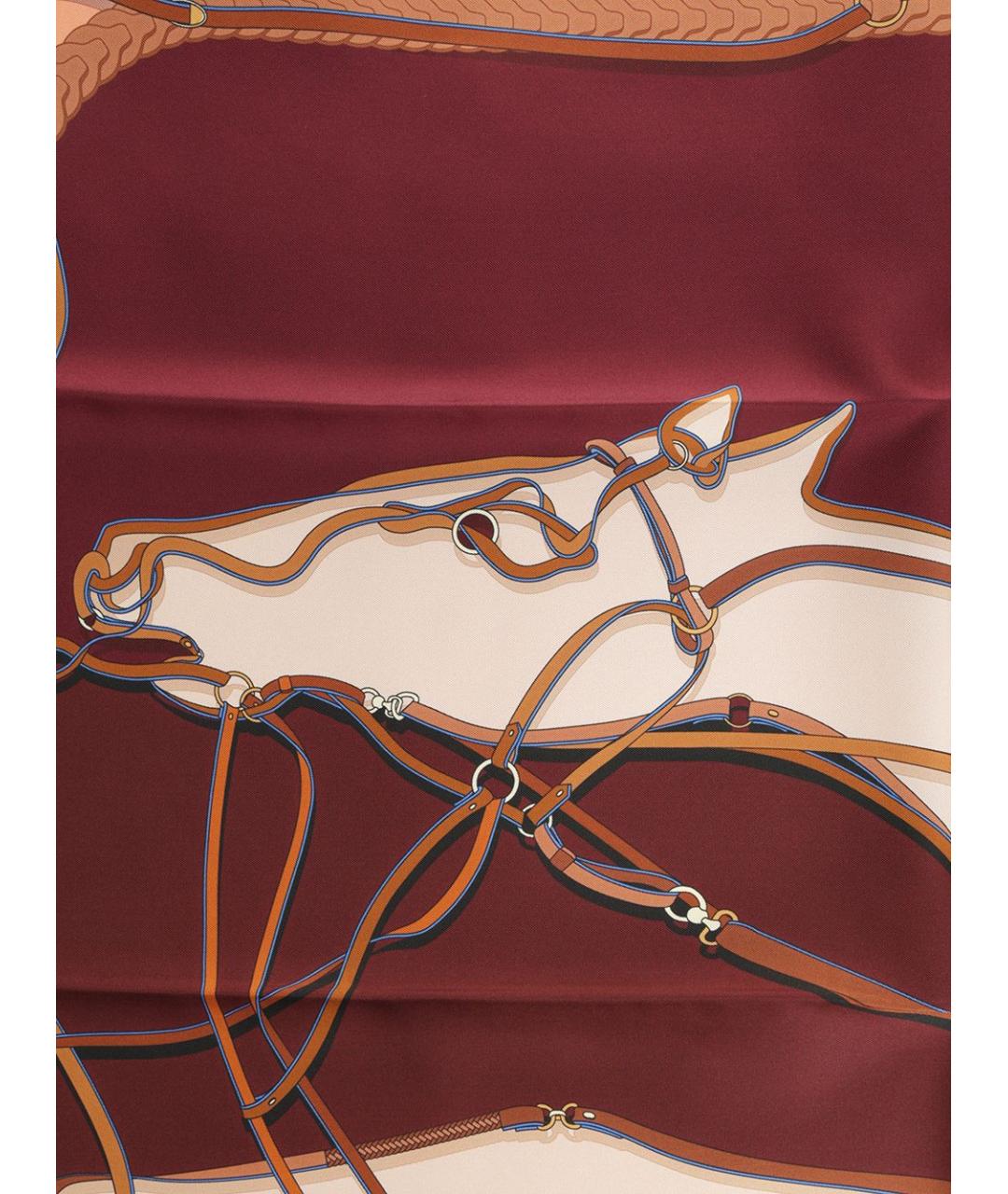 LONGCHAMP Мульти шелковый шарф, фото 3