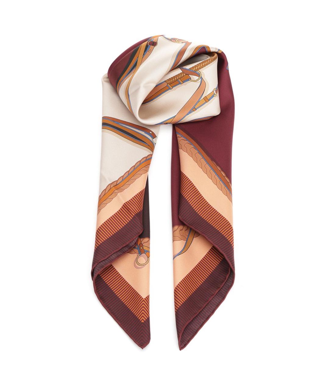 LONGCHAMP Мульти шелковый шарф, фото 1