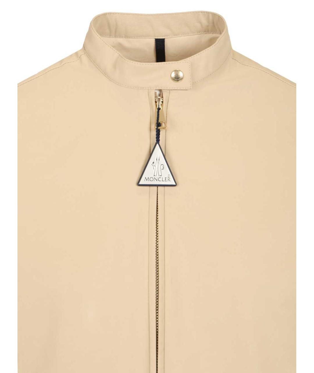 MONCLER Бежевая куртка, фото 4