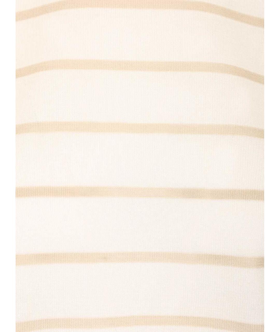 MAX MARA Бежевая кашемировая футболка, фото 4