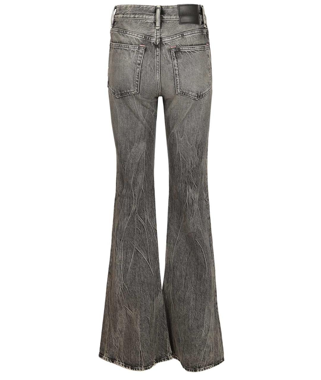 ACNE STUDIOS Синие хлопковые джинсы клеш, фото 2