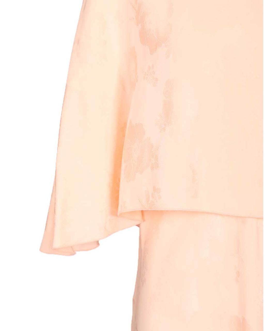 FORTE FORTE Розовое вискозное вечернее платье, фото 4