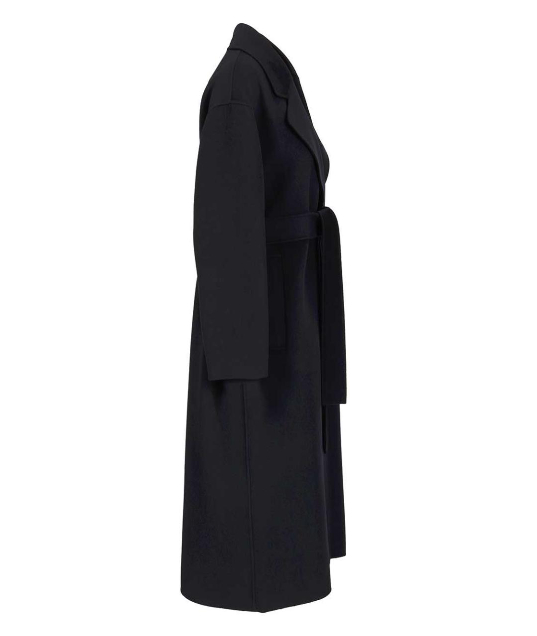 'S MAX MARA Темно-синее шерстяное пальто, фото 3