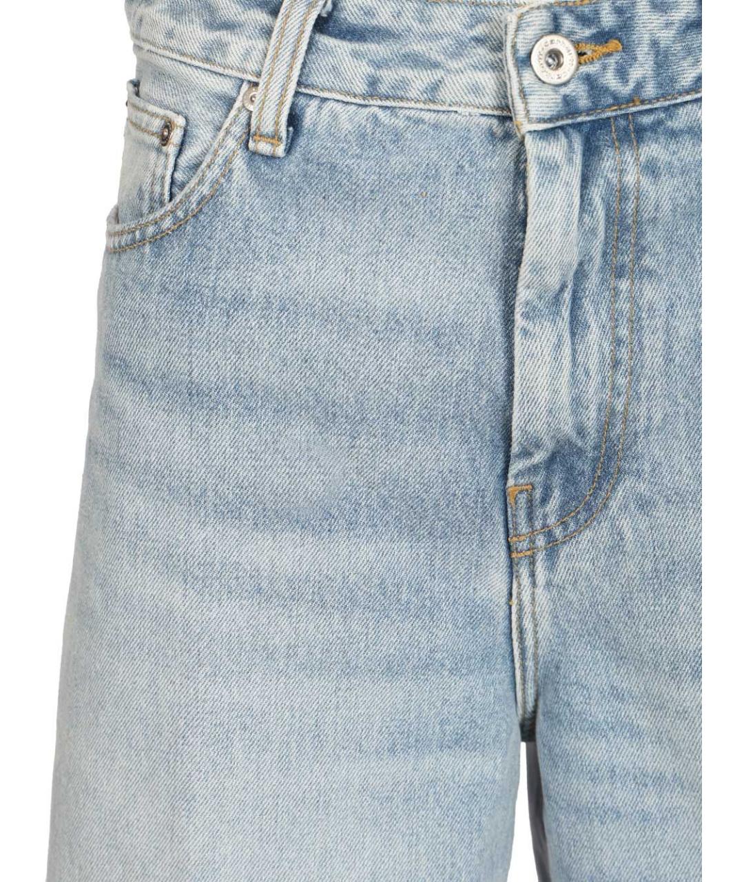 CARHARTT WIP Голубые хлопковые шорты, фото 4