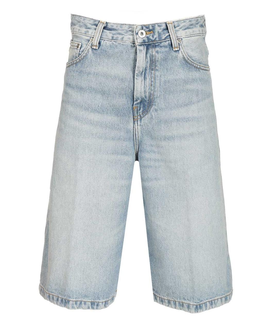 CARHARTT WIP Голубые хлопковые шорты, фото 1