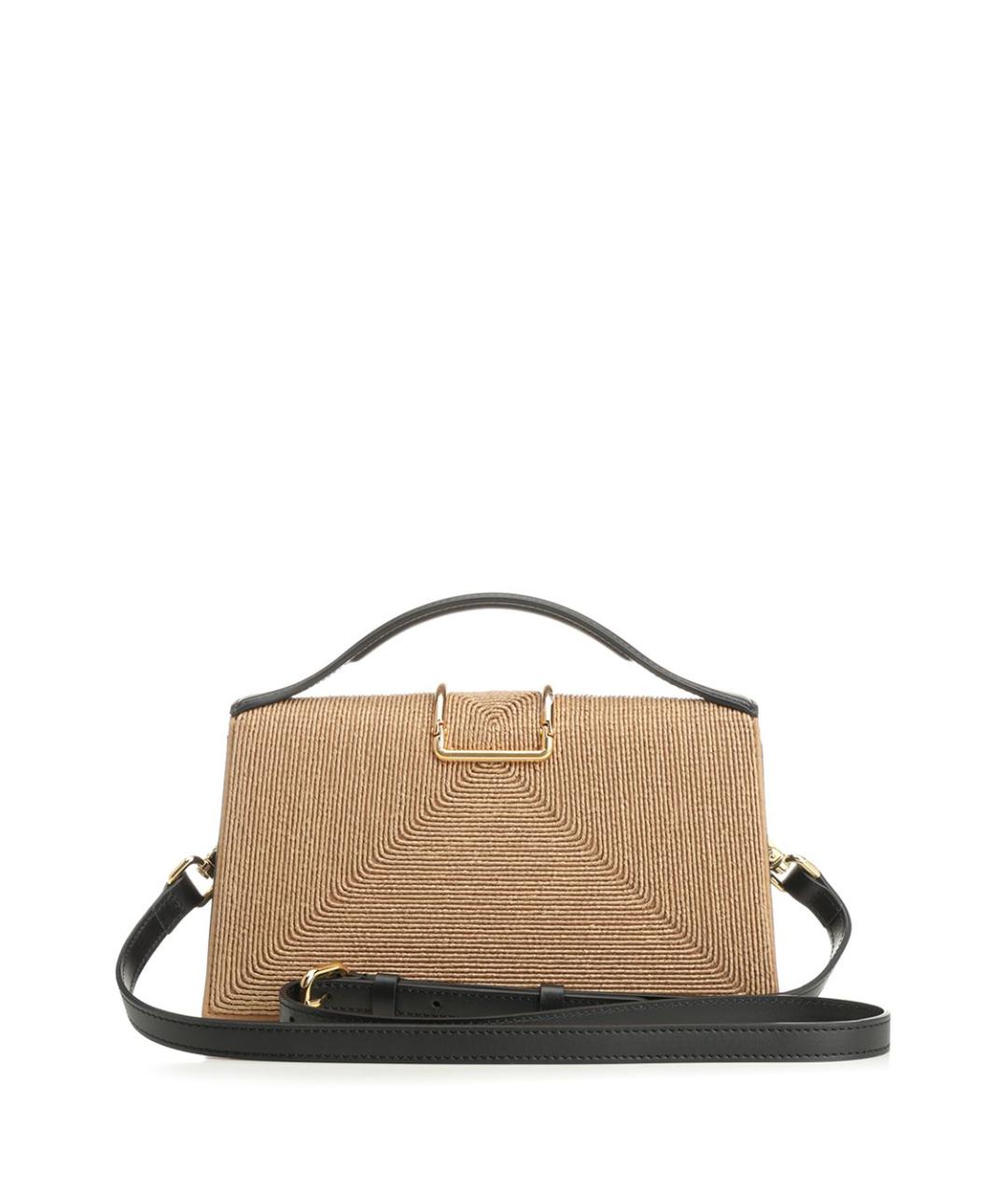 JACQUEMUS Бежевая сумка с короткими ручками, фото 3