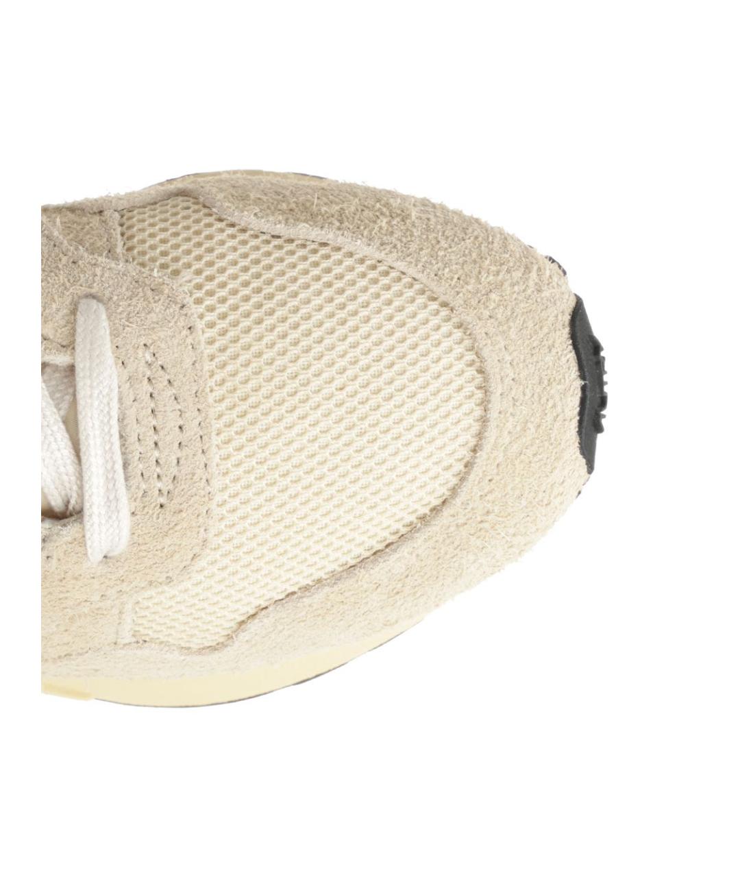 AUTRY Бежевые текстильные кроссовки, фото 4