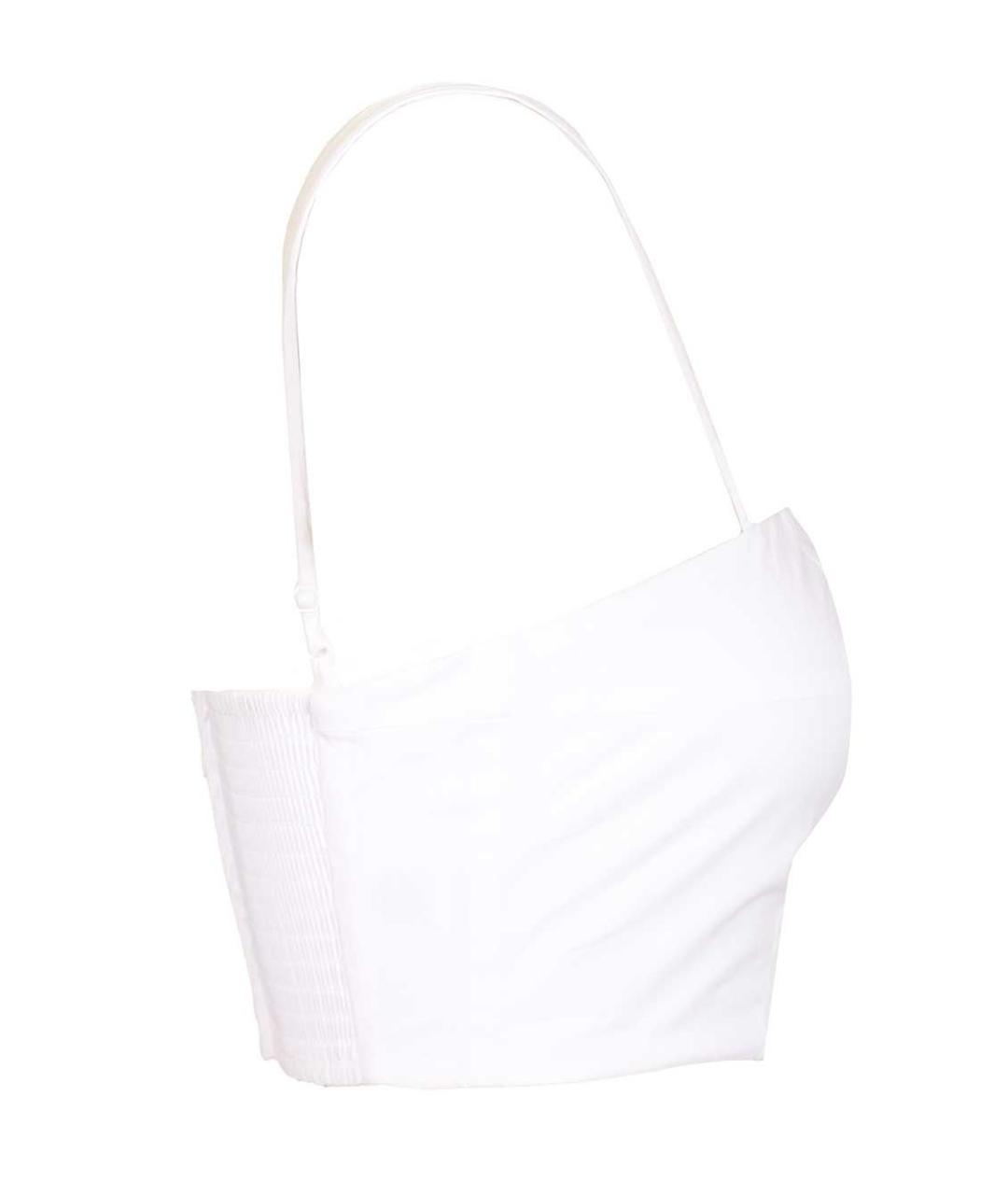 STAUD Белая хлопковая майка, фото 3