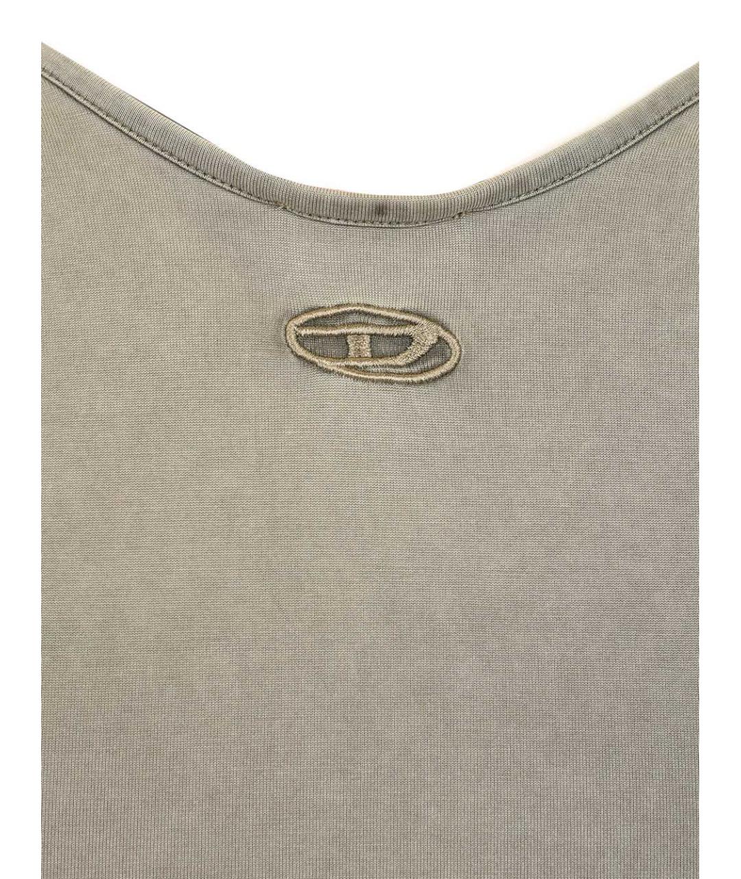 DIESEL Серая майка, фото 5