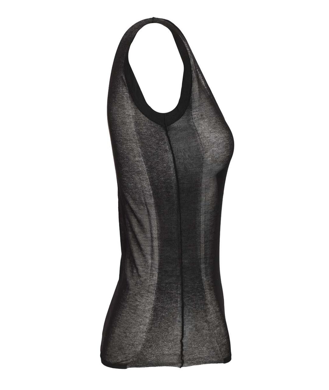 DURAZZI Черная хлопковая майка, фото 3