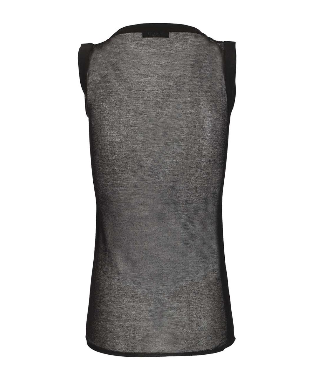 DURAZZI Черная хлопковая майка, фото 2