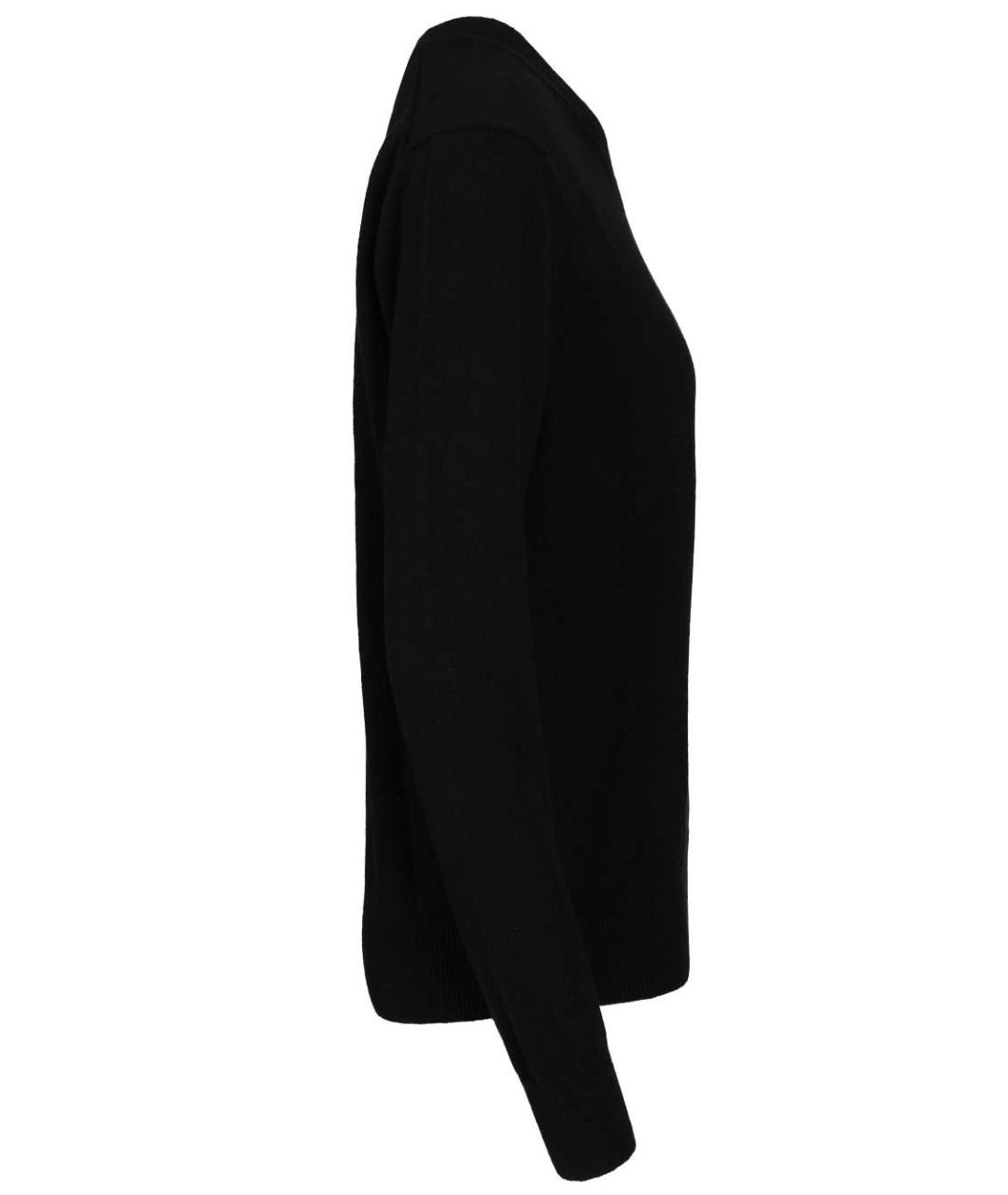 COMME DES GARÇONS PLAY Черный шерстяной джемпер / свитер, фото 3