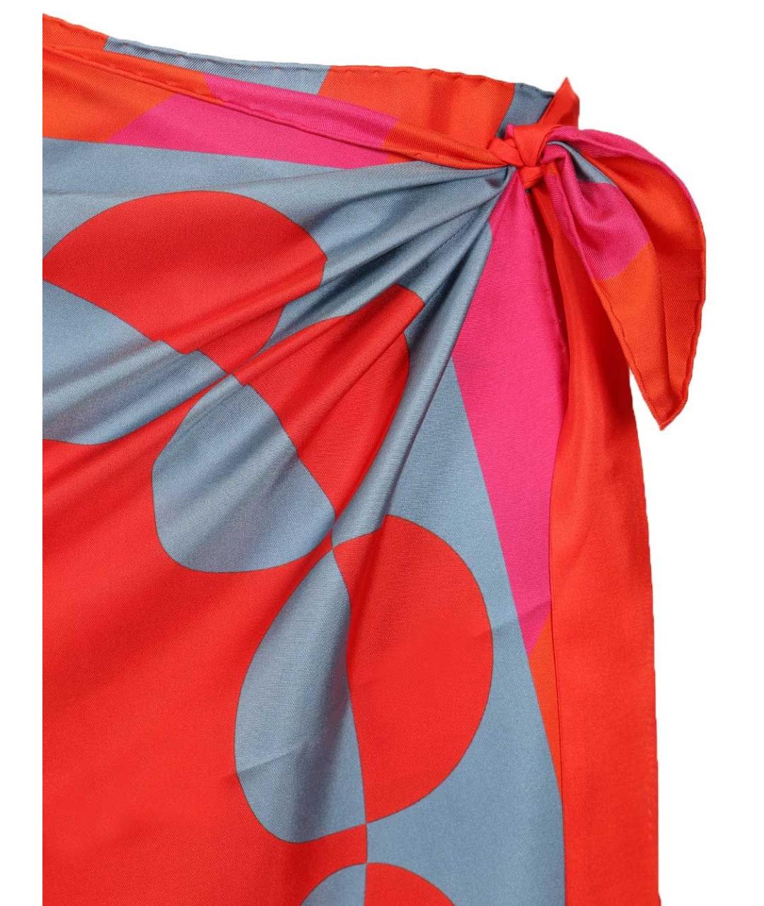 DRIES VAN NOTEN Мульти юбка миди, фото 5