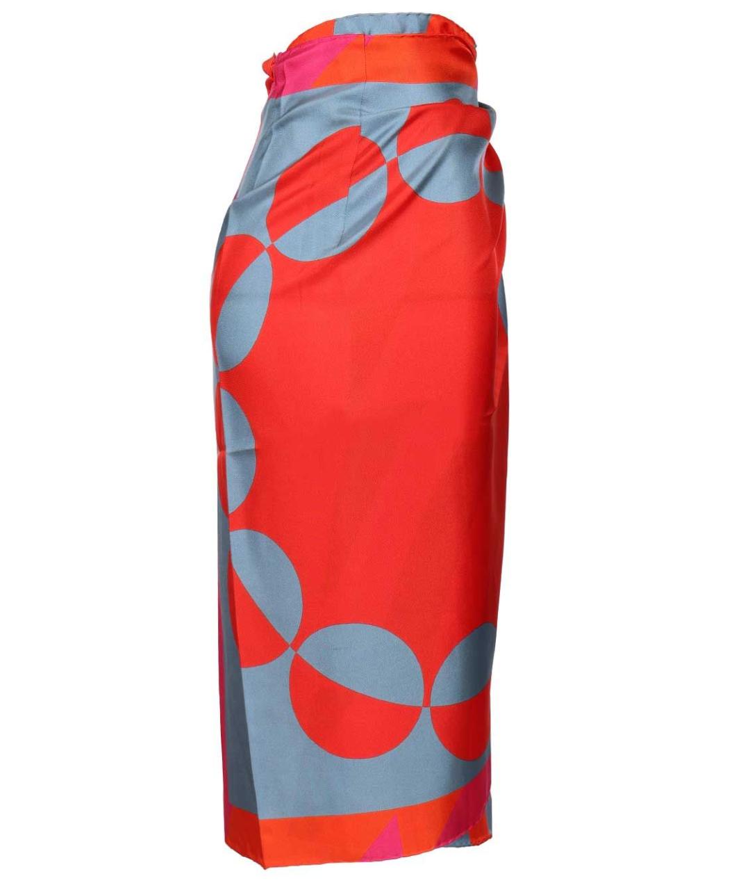 DRIES VAN NOTEN Мульти юбка миди, фото 3