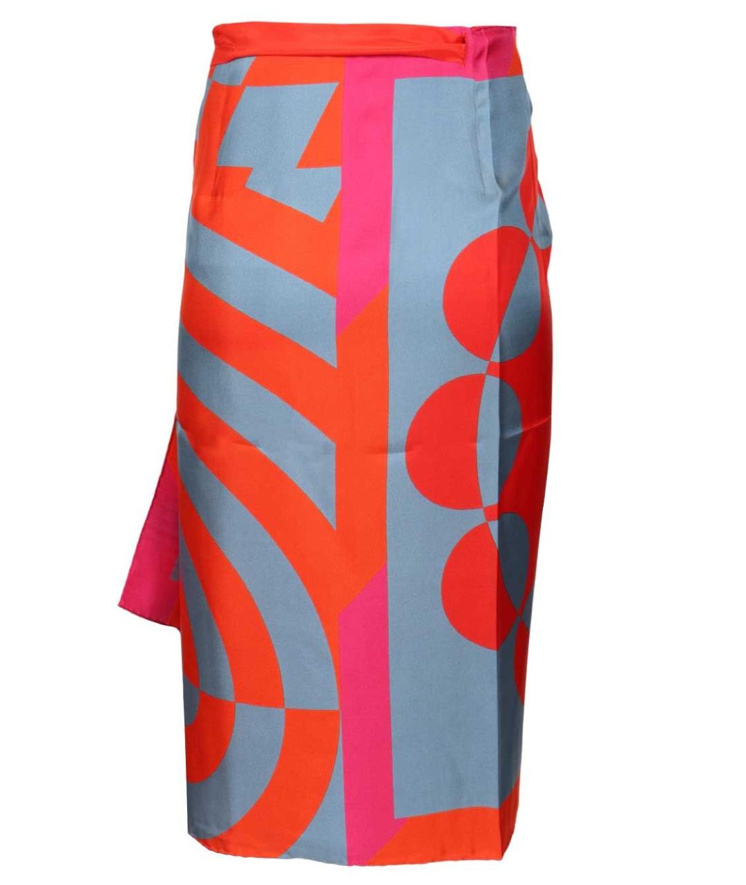 DRIES VAN NOTEN Мульти юбка миди, фото 2