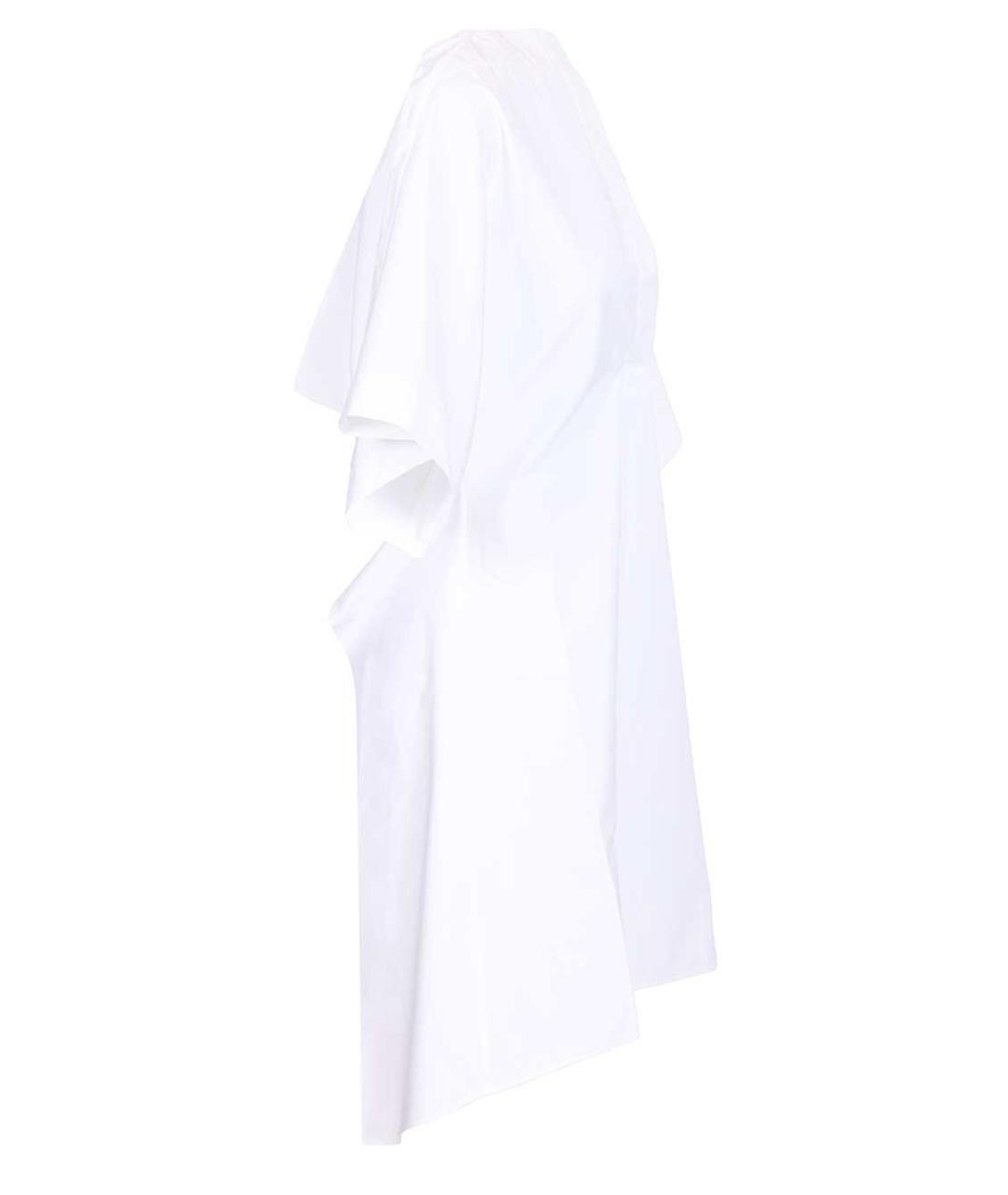 JACQUEMUS Белое хлопковое повседневное платье, фото 3