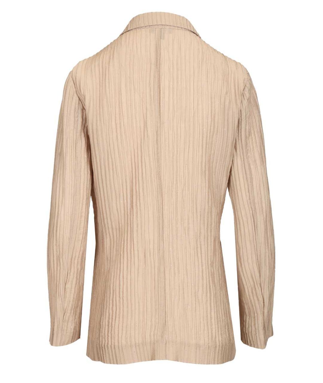 EMPORIO ARMANI Бежевый жакет/пиджак, фото 2