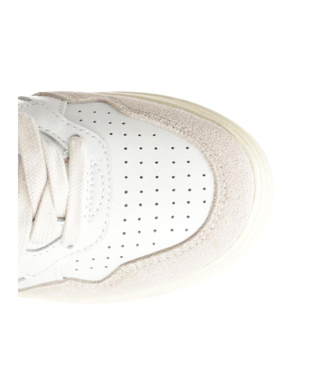 AUTRY Белые кожаные кроссовки, фото 4