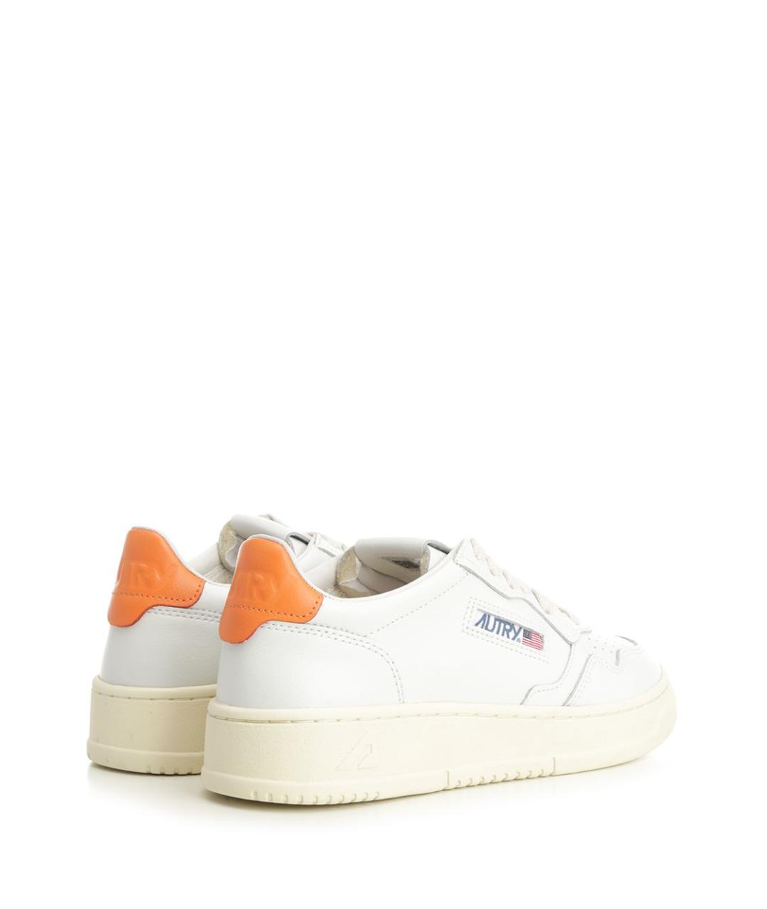 AUTRY Белые кожаные кроссовки, фото 3