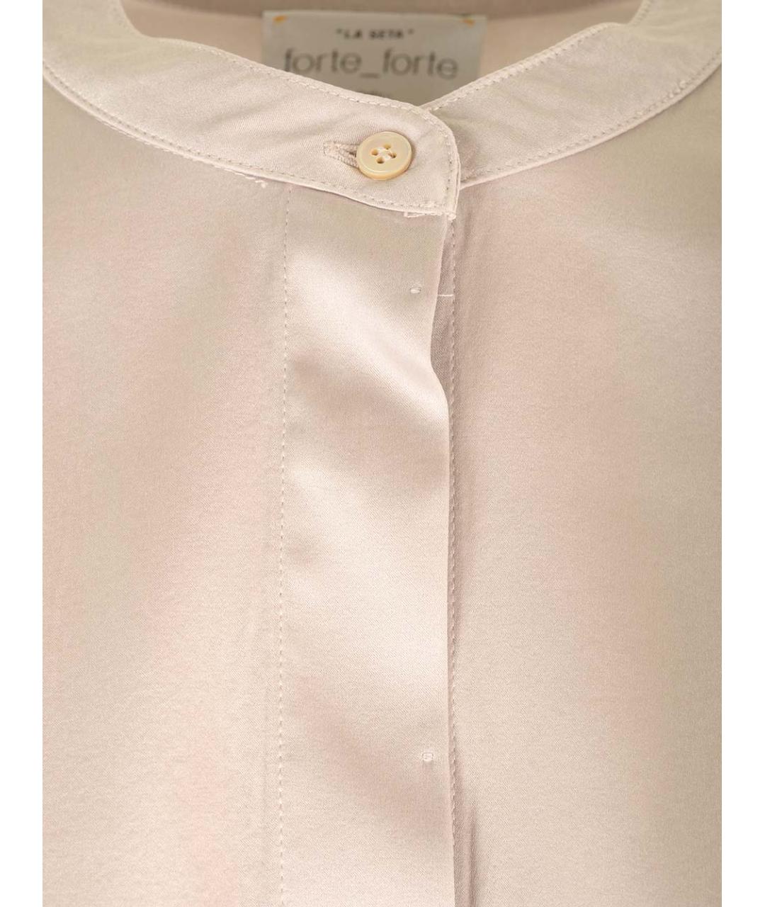 FORTE FORTE Розовая шелковая блузы, фото 4