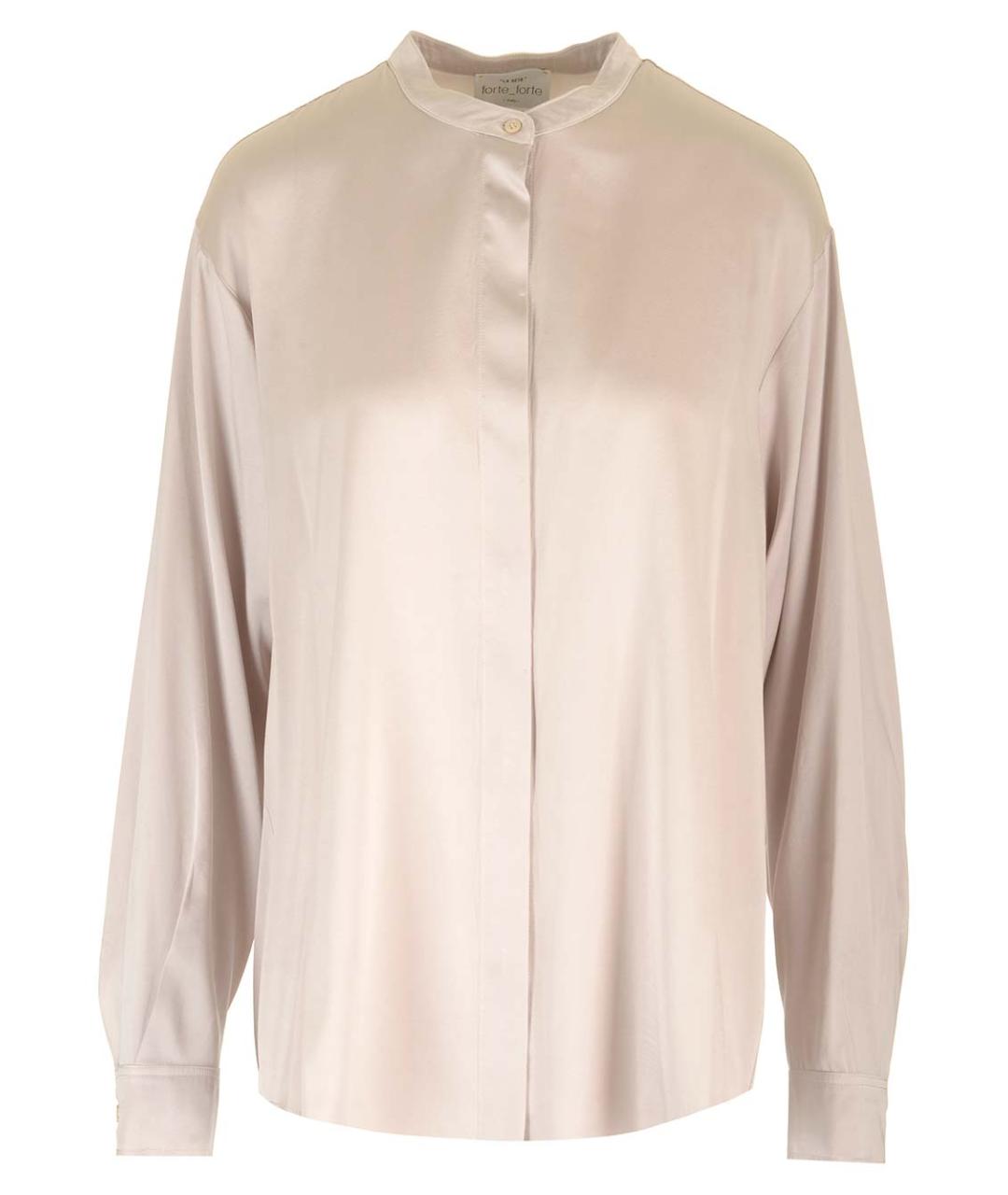 FORTE FORTE Розовая шелковая блузы, фото 1