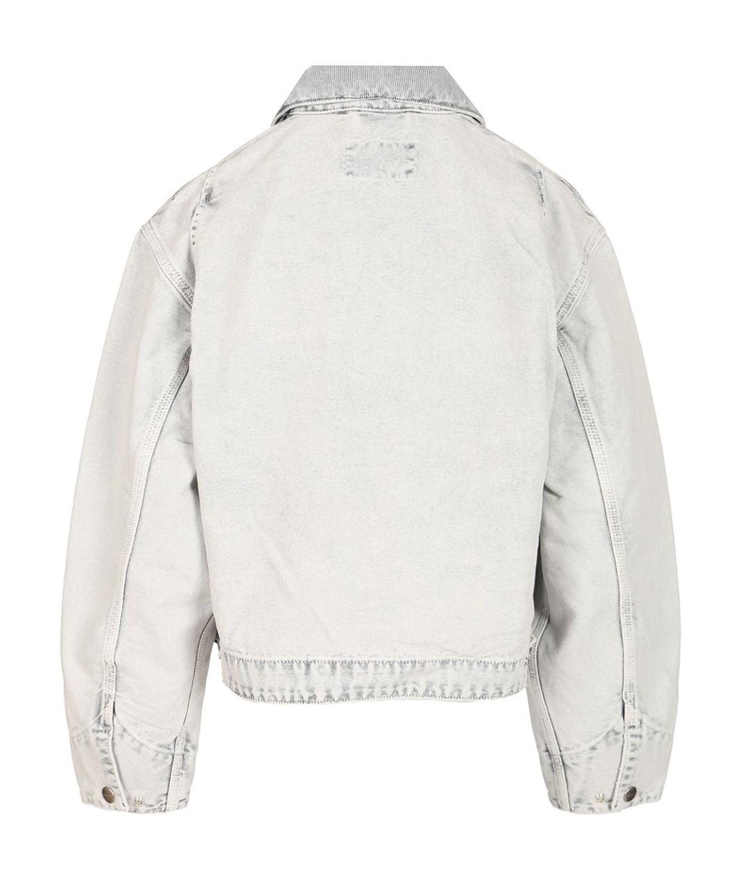 CARHARTT WIP Серая хлопковая куртка, фото 2