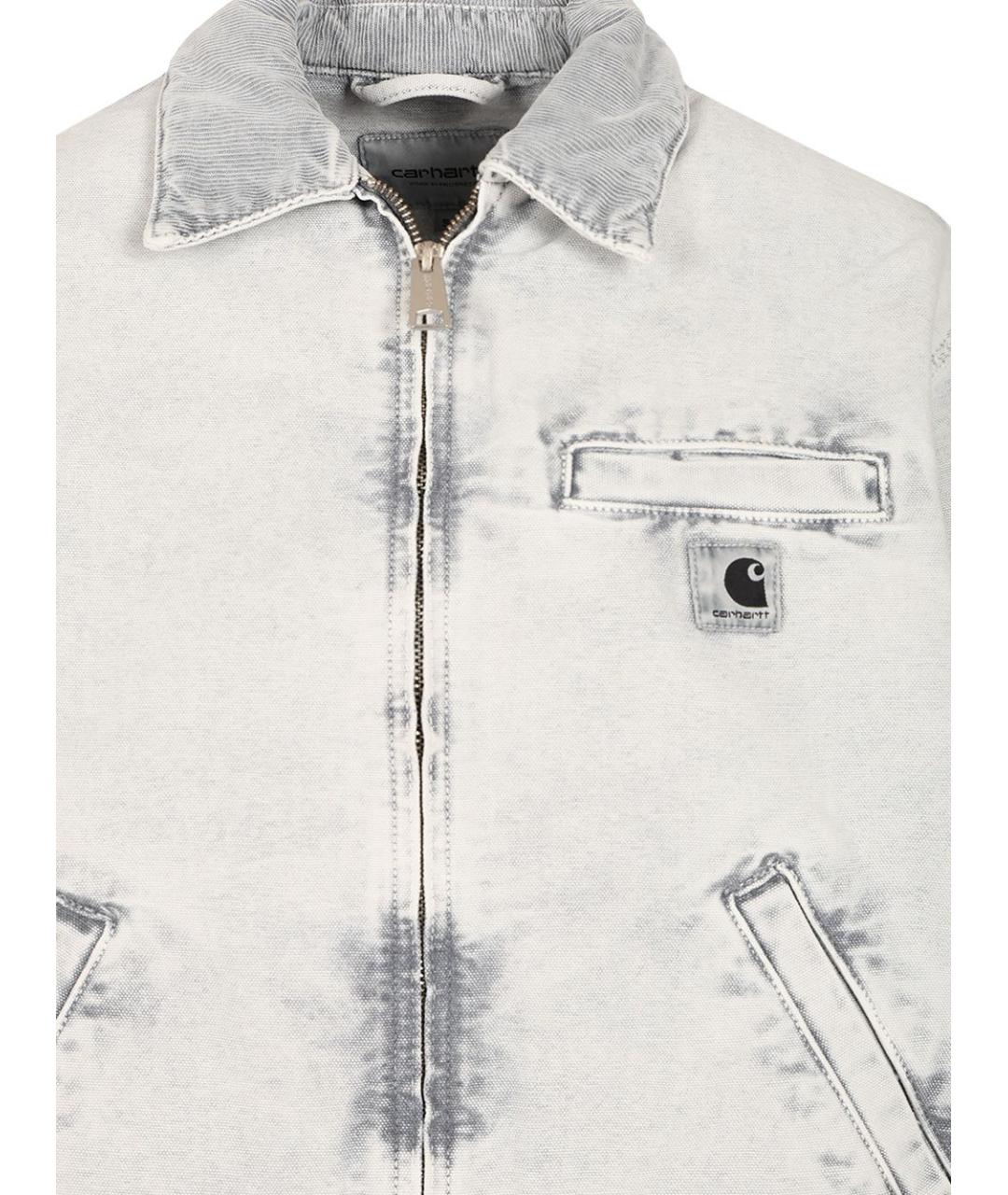 CARHARTT WIP Серая хлопковая куртка, фото 4