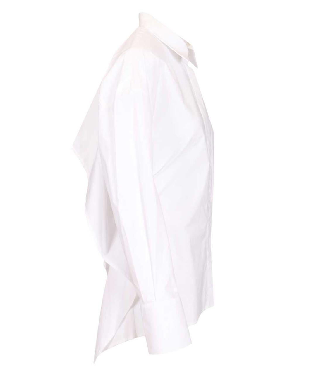 FEDERICA TOSI Белая хлопковая рубашка, фото 3