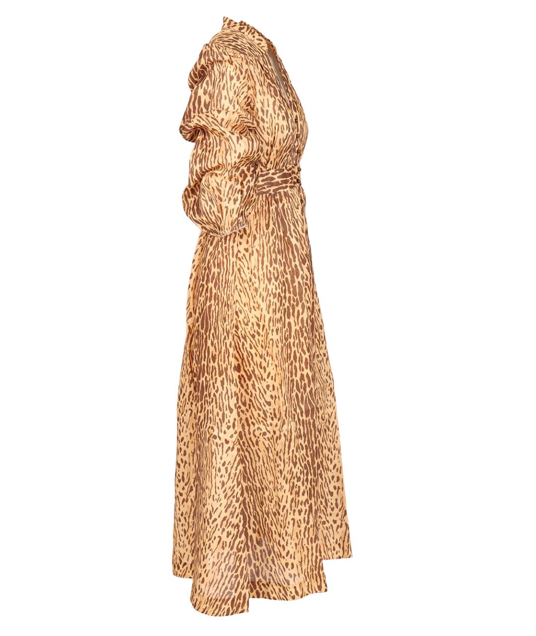 ZIMMERMANN Мульти льняное платье, фото 3