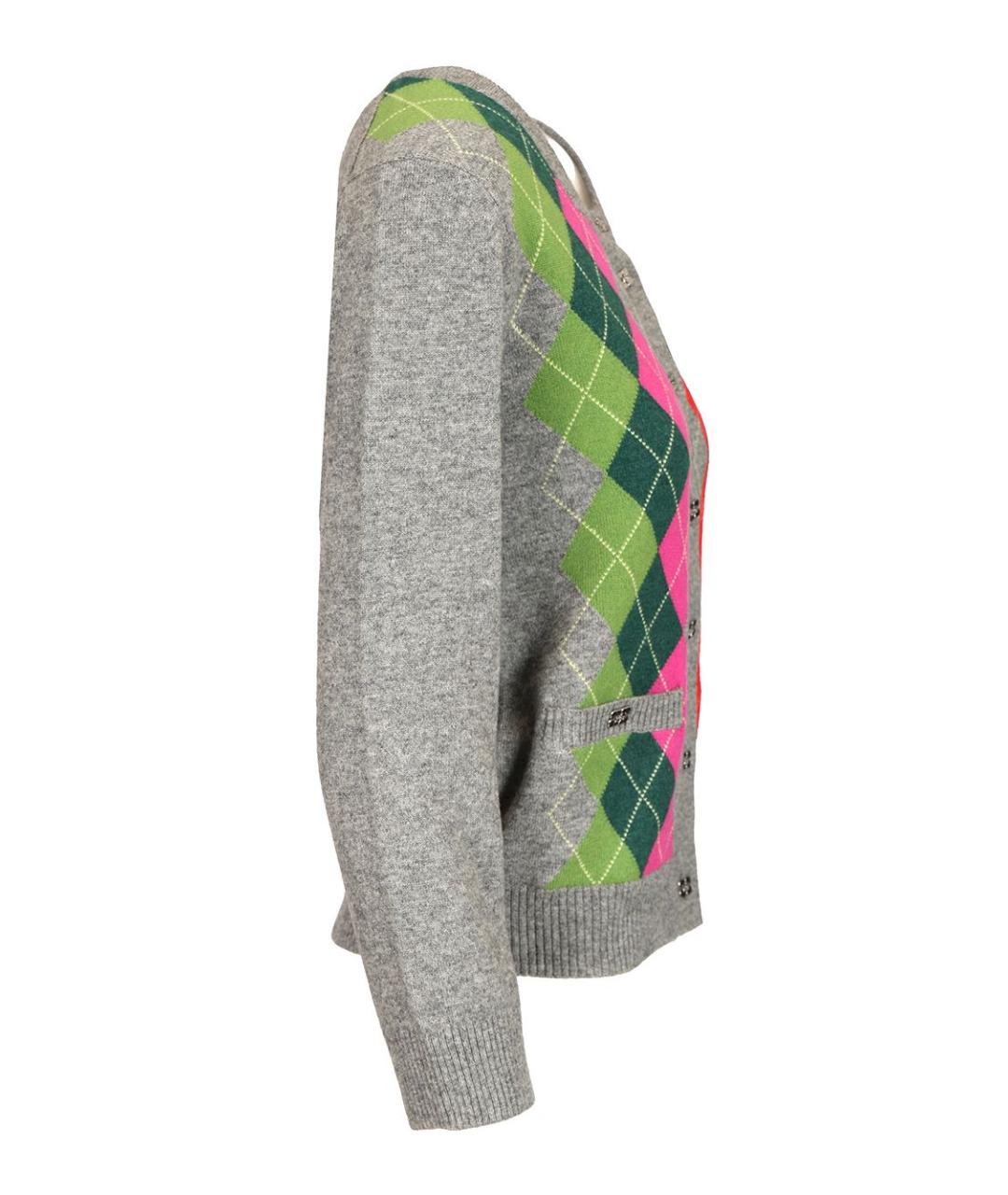 GANNI Мульти шерстяной кардиган, фото 3