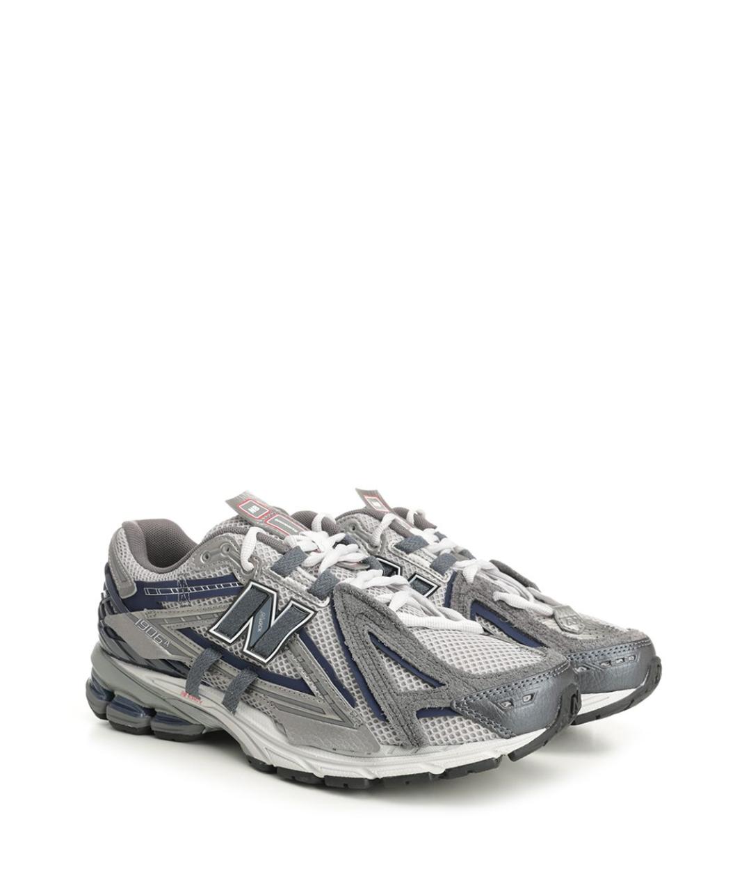 NEW BALANCE Серые низкие кроссовки / кеды, фото 2