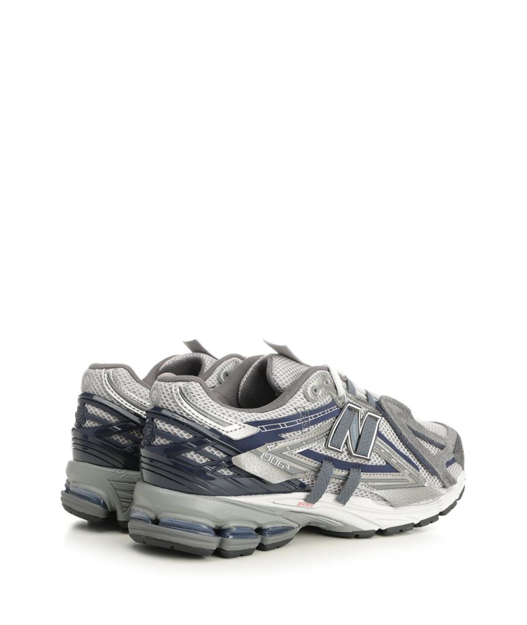 NEW BALANCE Серые низкие кроссовки / кеды, фото 3