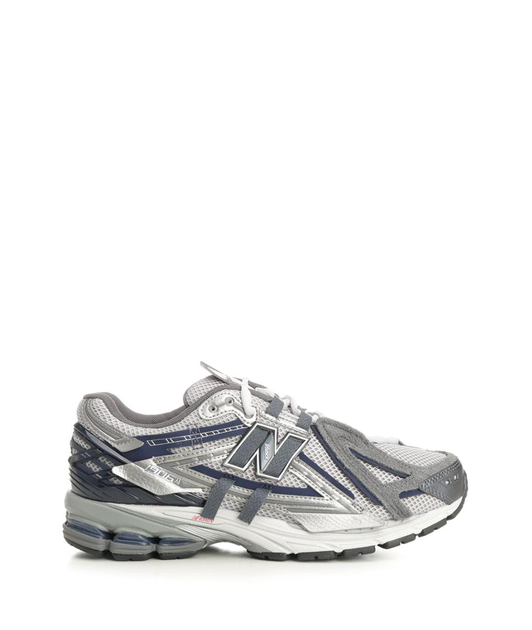 NEW BALANCE Серые низкие кроссовки / кеды, фото 1