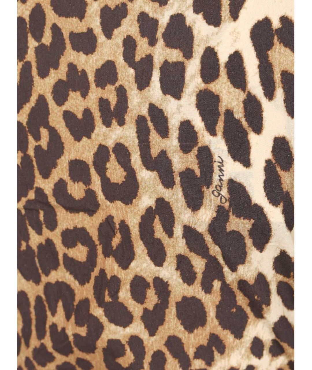 GANNI Мульти хлопковое повседневное платье, фото 5