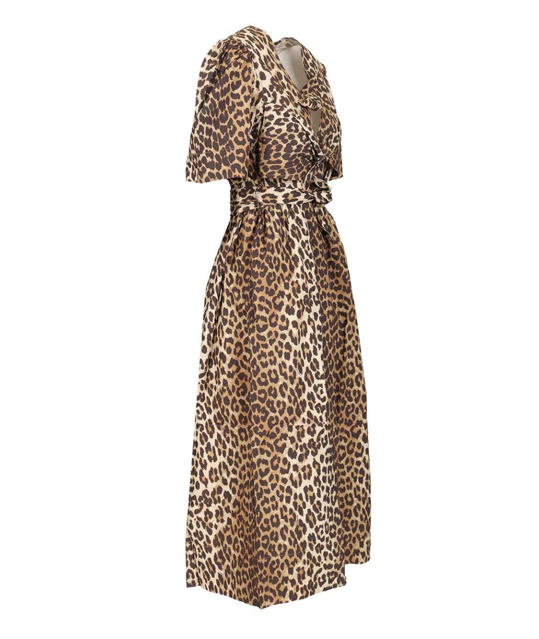 GANNI Мульти хлопковое повседневное платье, фото 3