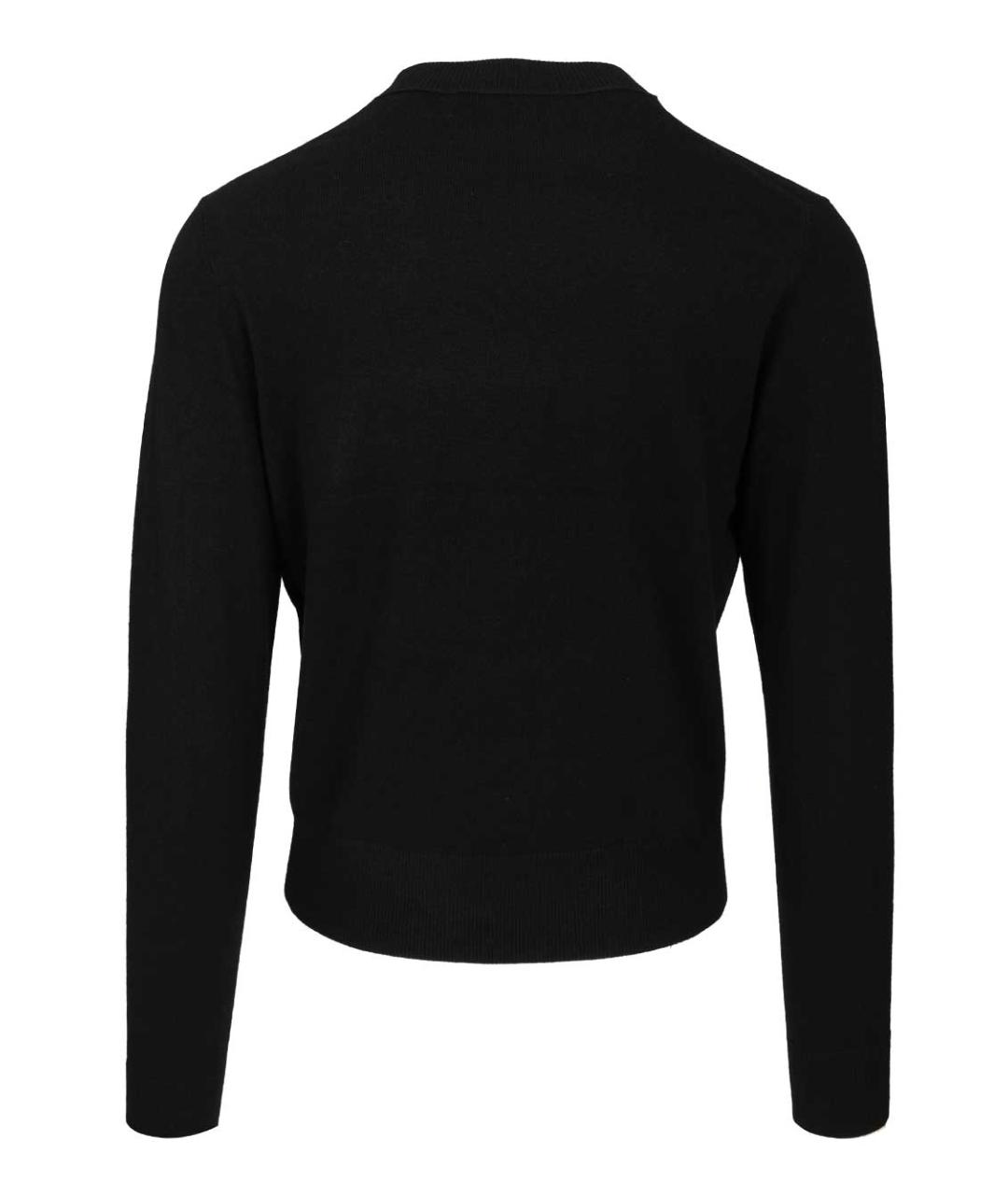 ACNE STUDIOS Черный шерстяной джемпер / свитер, фото 2