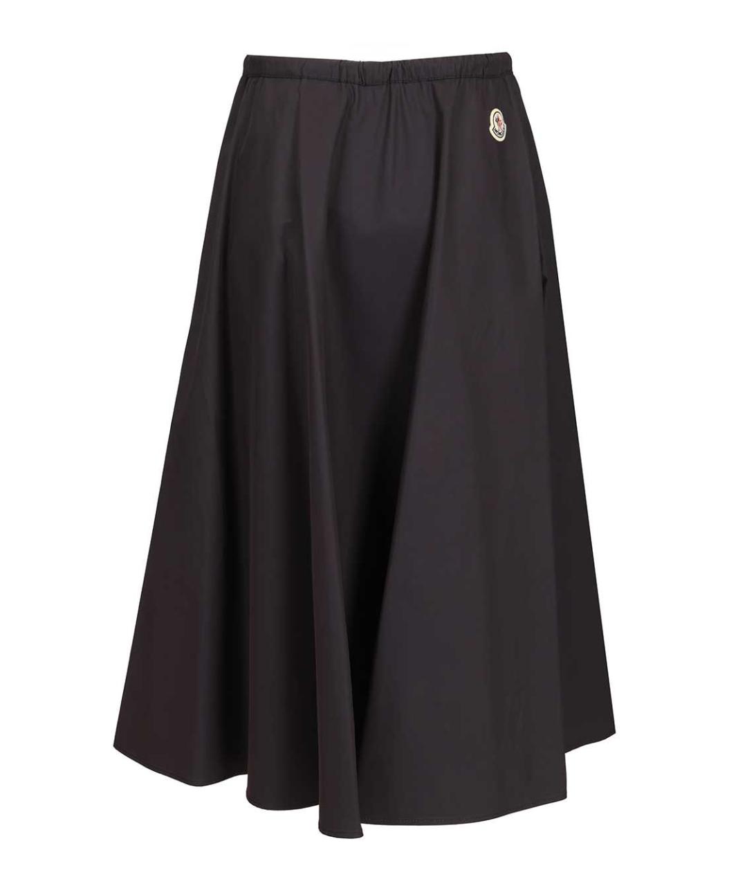 MONCLER Синяя хлопковая юбка миди, фото 2