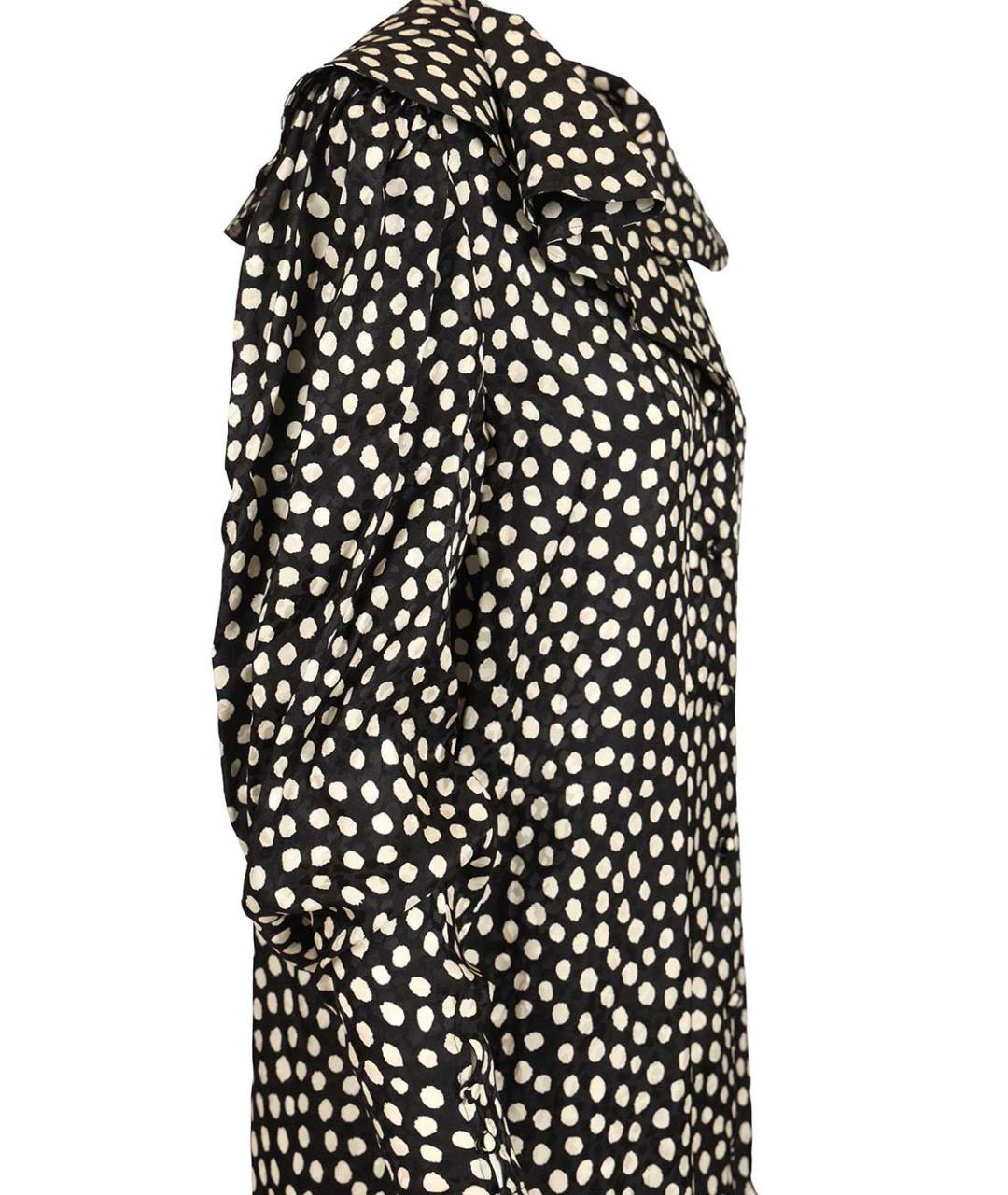 CHLOE Черное шелковое повседневное платье, фото 3