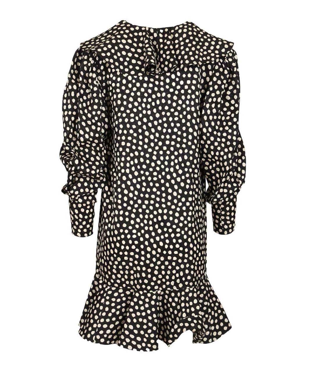 CHLOE Черное шелковое повседневное платье, фото 2