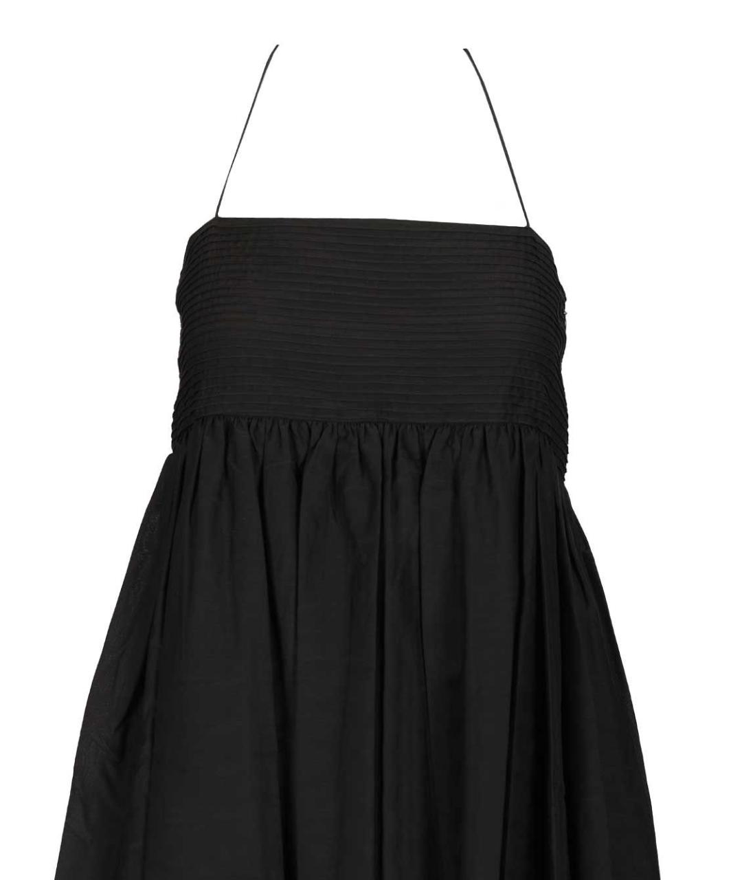 MATTEAU Черное хлопковое платье, фото 4