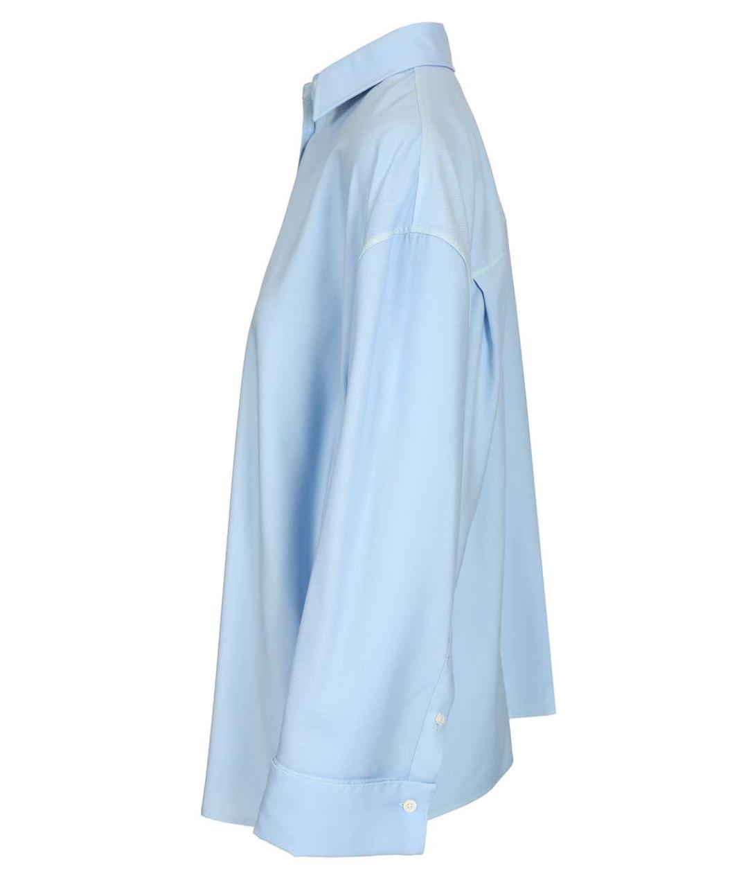 LOEWE Голубая шерстяная рубашка, фото 3