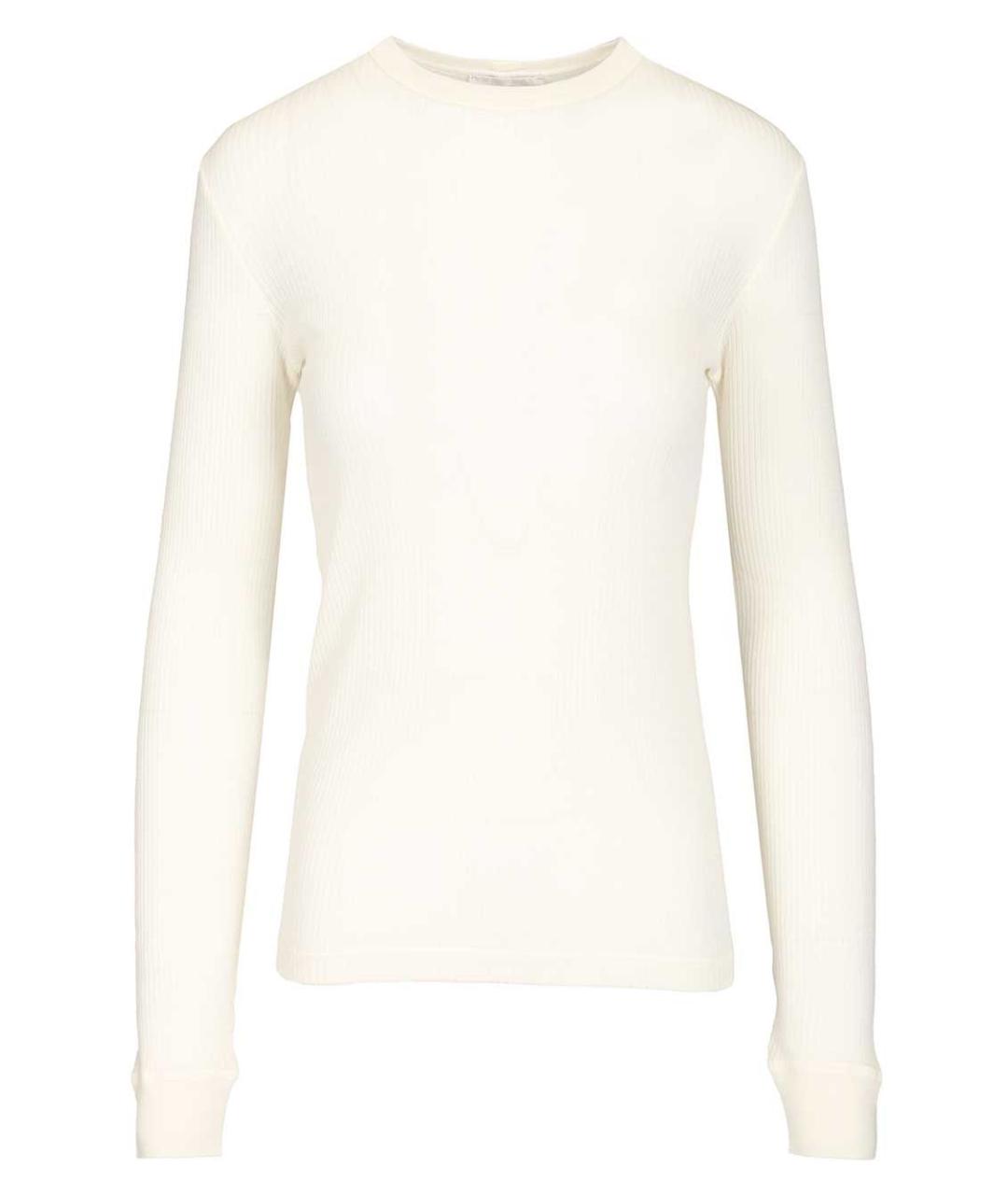 FORTE FORTE Белый шерстяной джемпер / свитер, фото 1