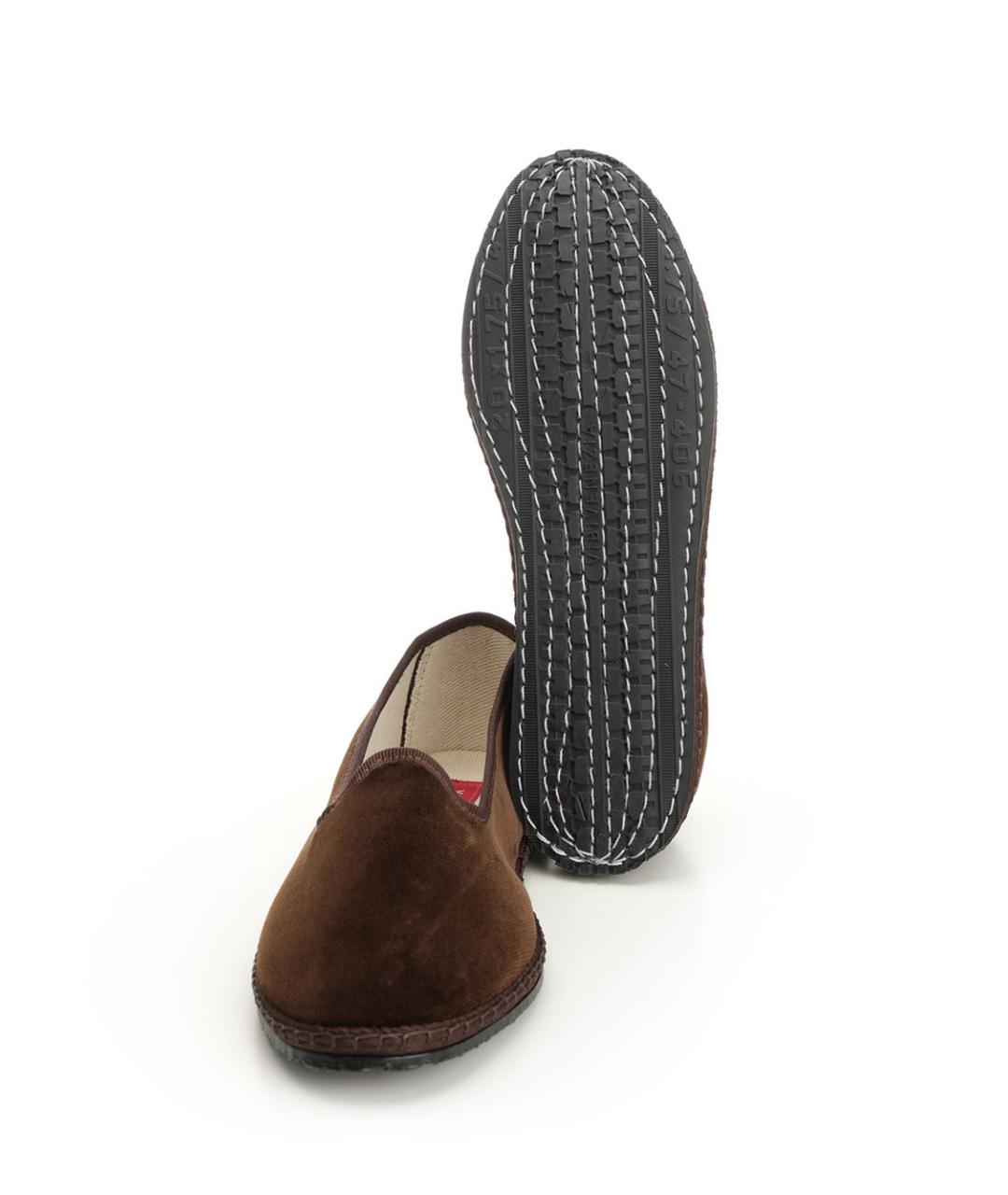 VIBI Коричневые текстильные балетки, фото 6