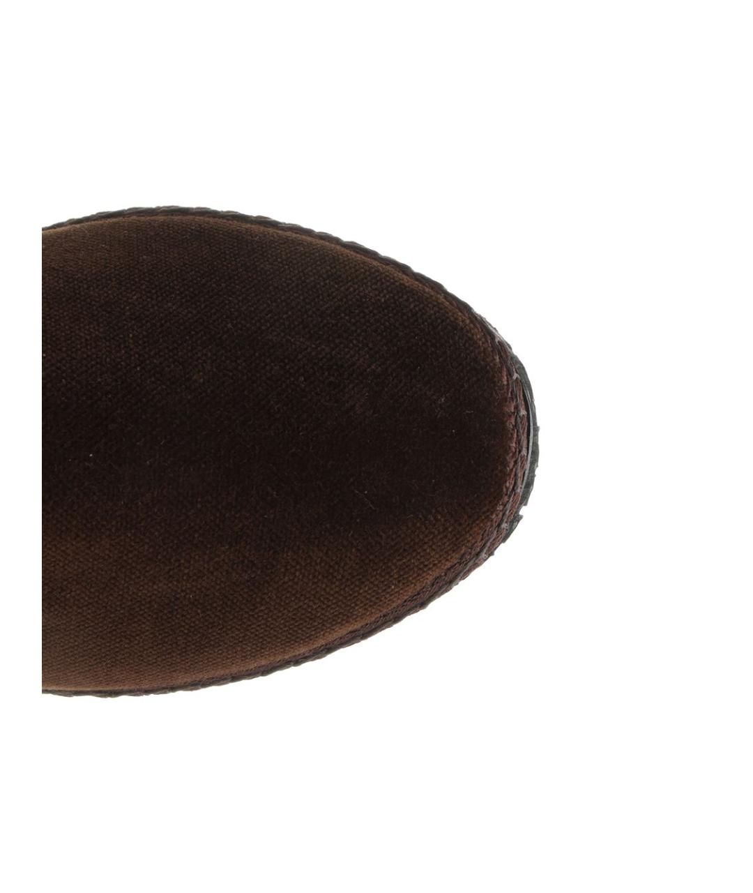 VIBI Коричневые текстильные балетки, фото 4